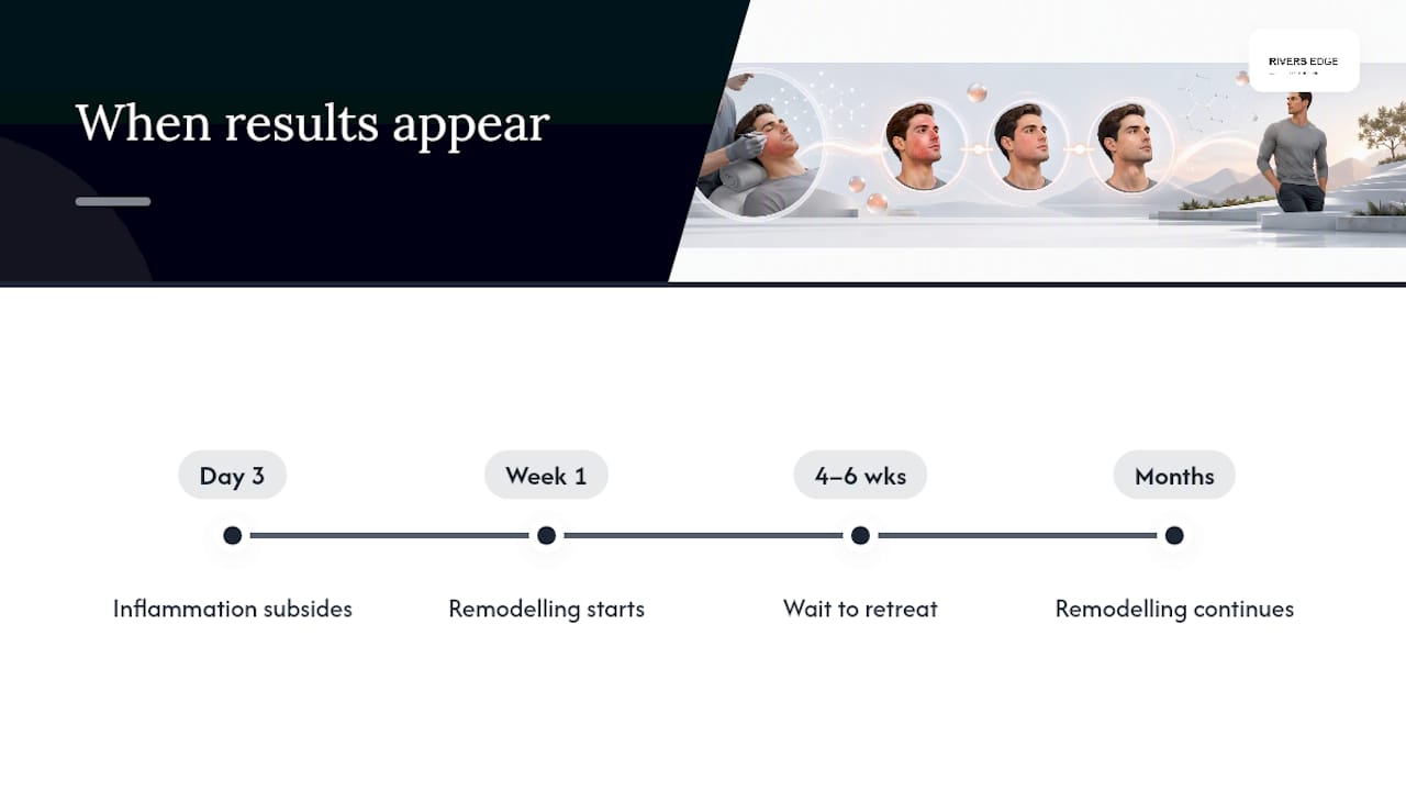 Microneedling healing and results timeline