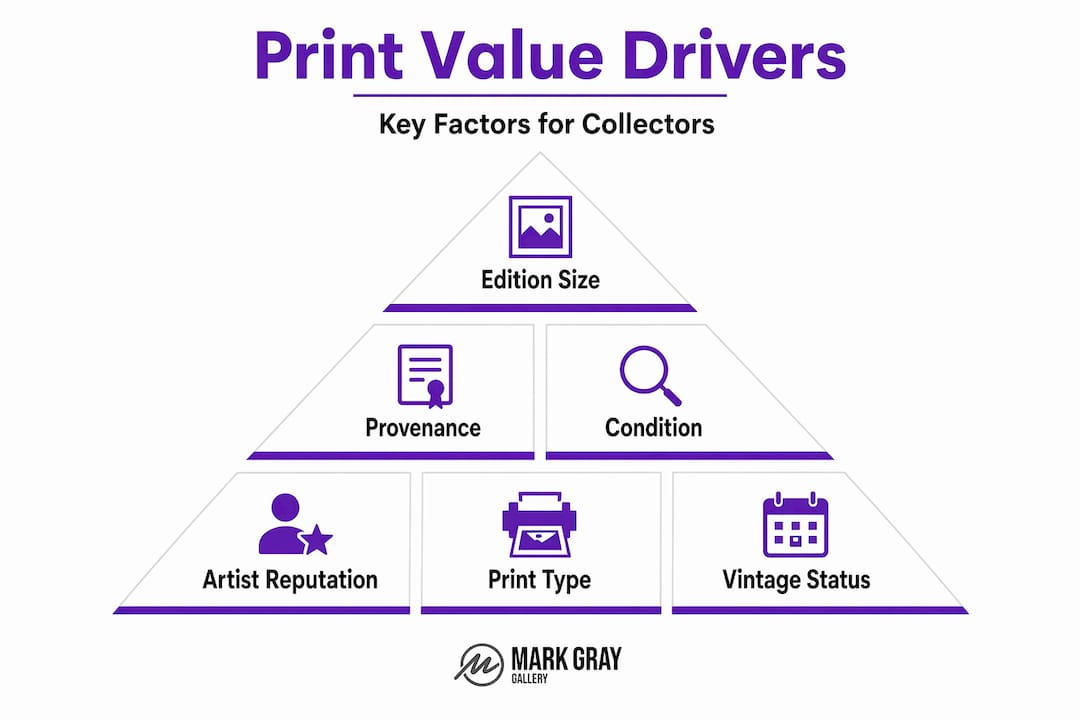 Infographic ranking photography print value factors