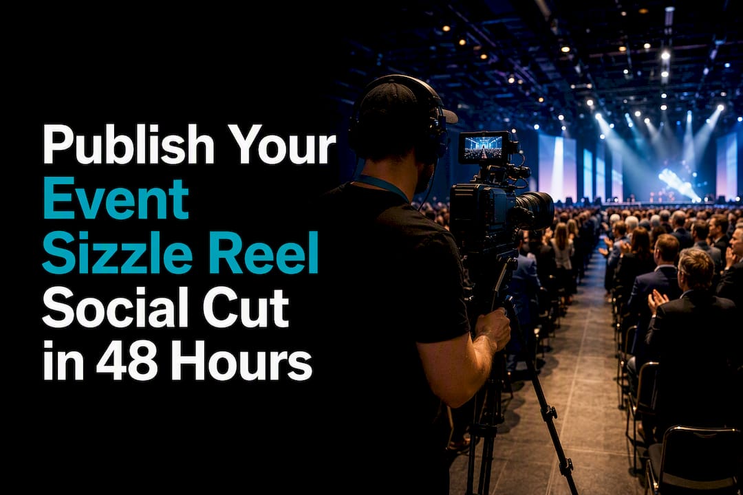 Event audience captured for social video