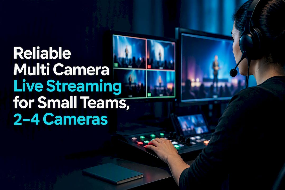 Multiview monitors and camera tally lights