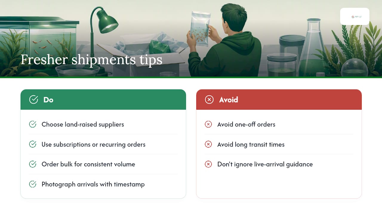 Get Fresher Shipments With Fewer Surprises — overview diagram