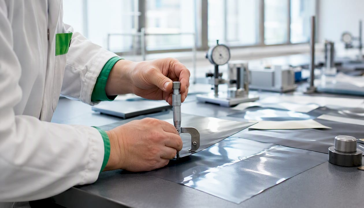 Dokładne określenie grubości folii PVC