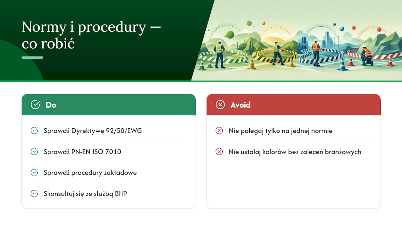 Normy i przepisy, które warto znać — overview diagram