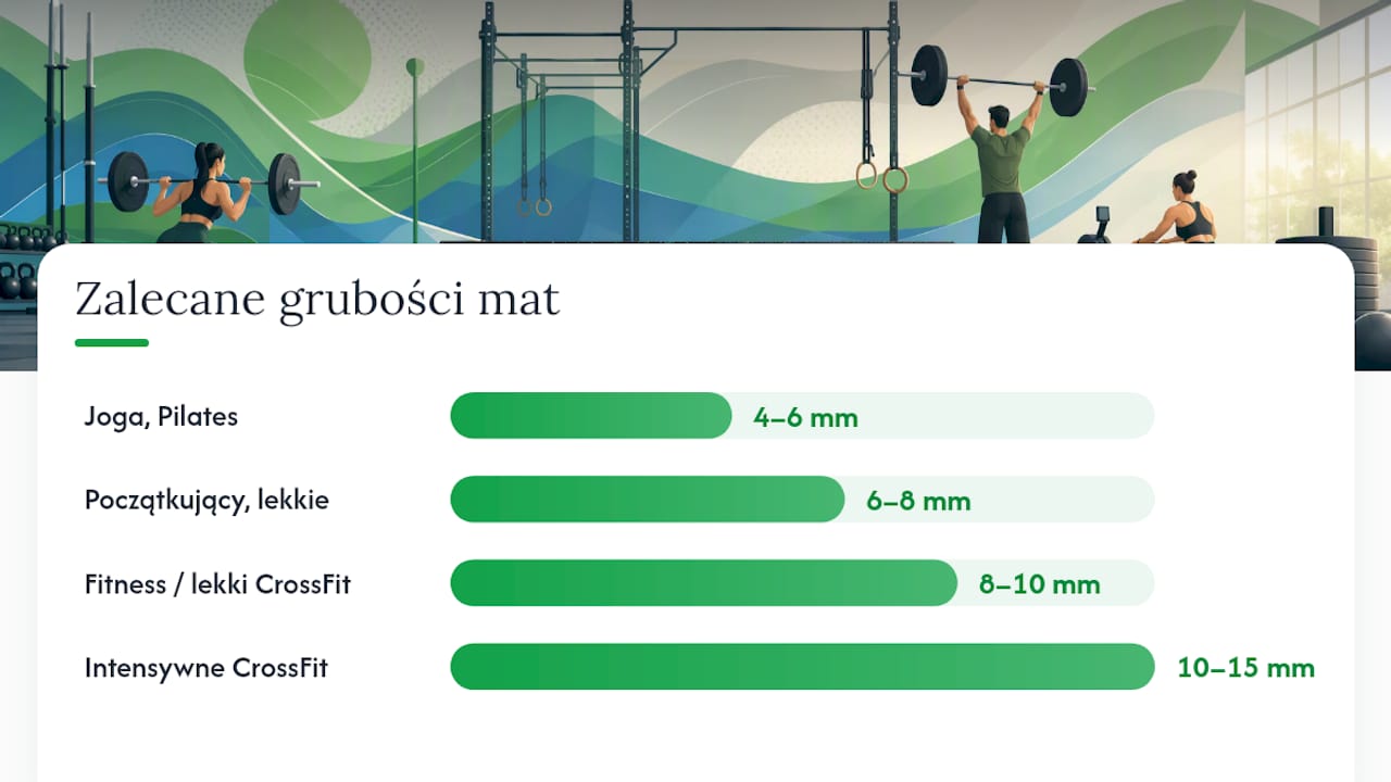 SBR, TPE czy NBR: który materiał wybrać do crossfitu — overview diagram