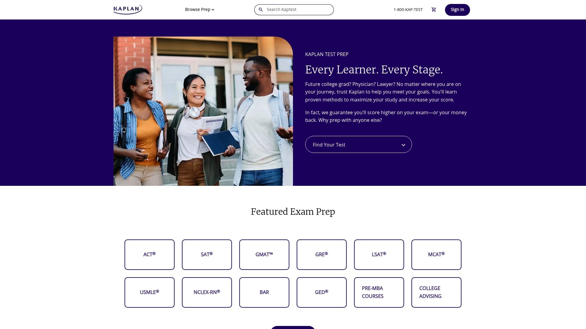https://kaptest.com