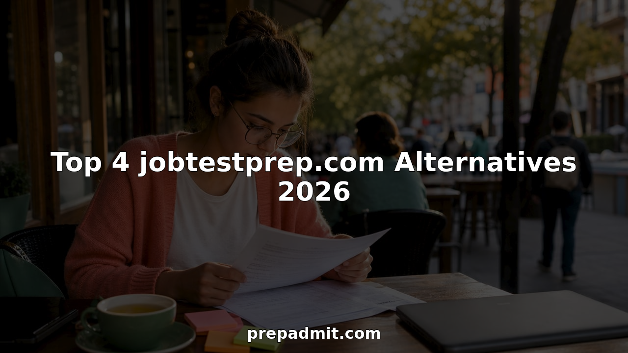 Top 4 jobtestprep.com Alternatives 2026