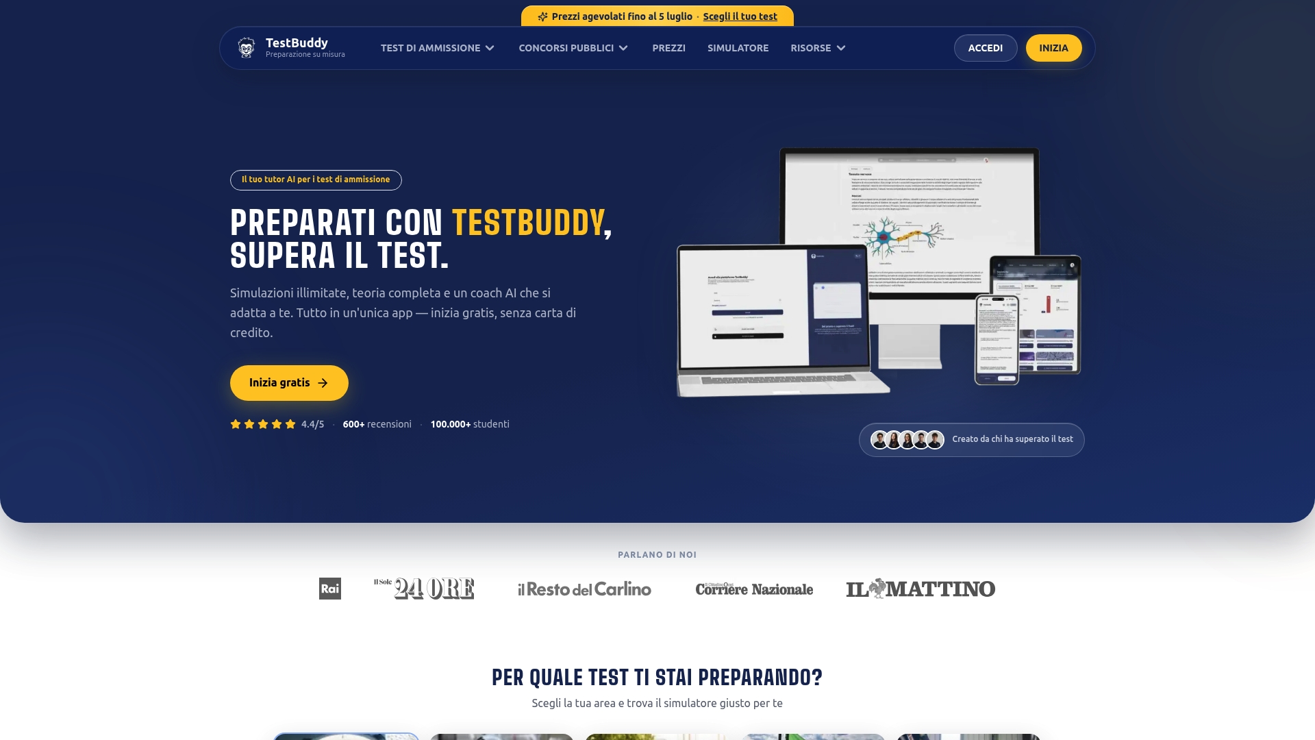 https://testbuddy.it