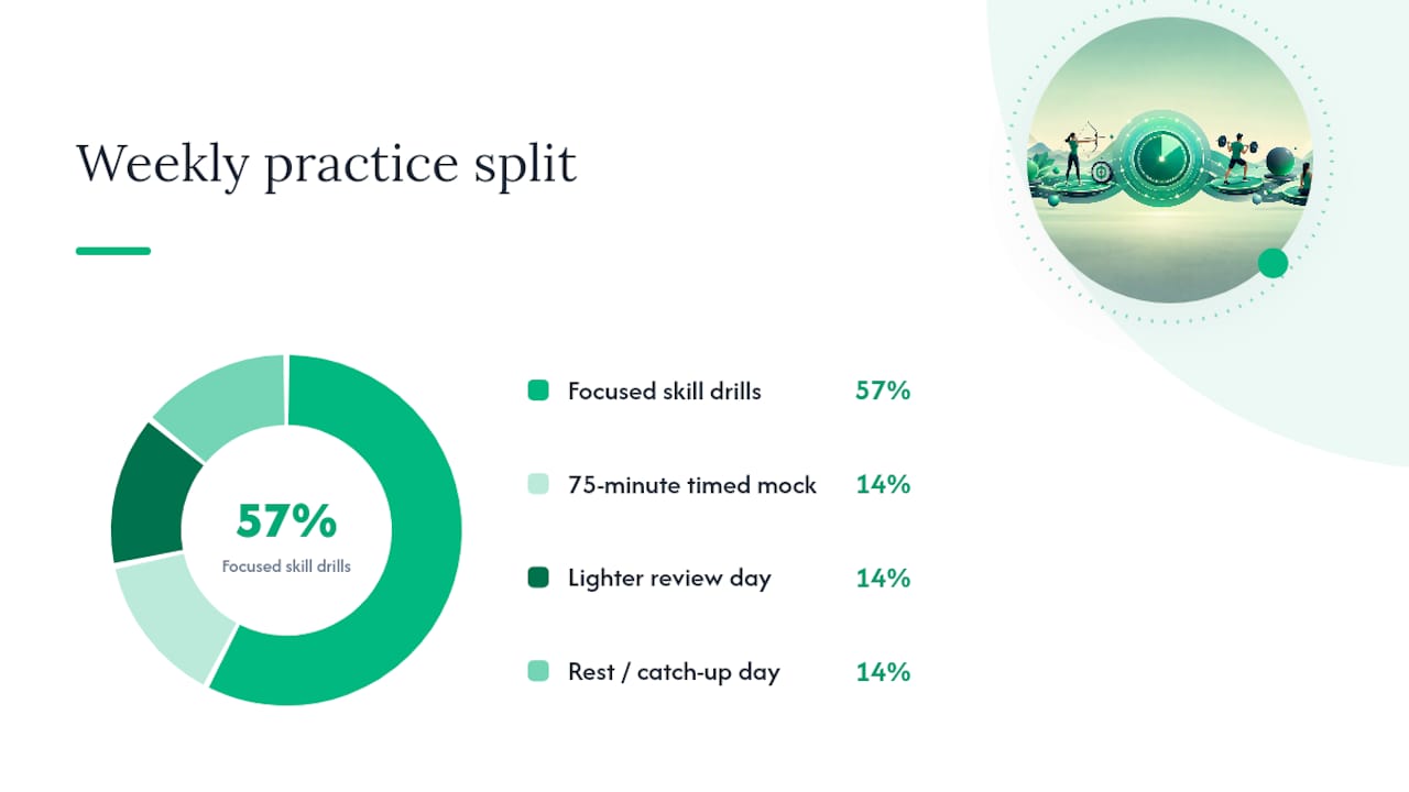 How to Structure a Practice Schedule That Actually Works — overview diagram