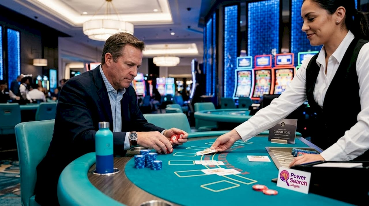 Budget blackjack table in downtown casino