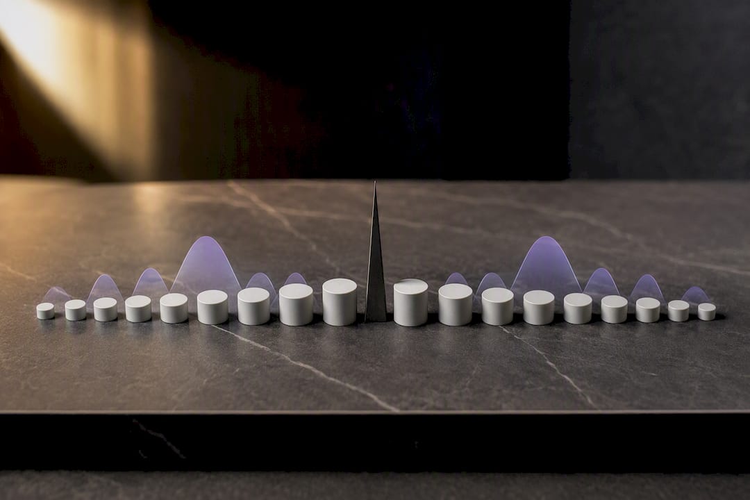 Symmetric FIR response showing pre-ringing