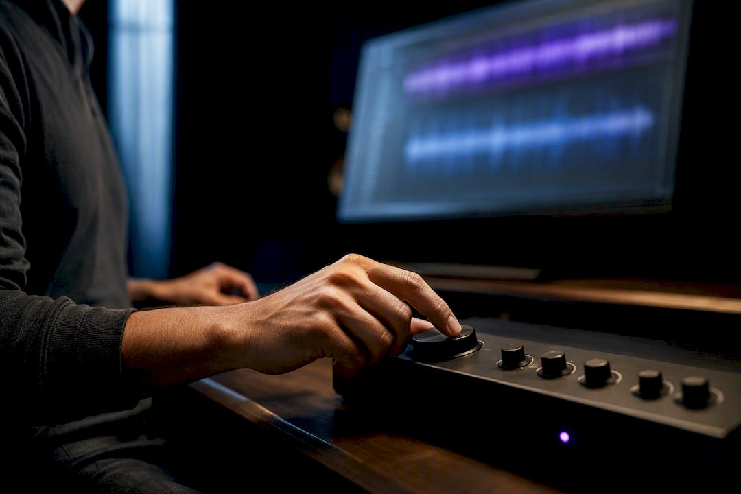 Engineer troubleshooting DAW audio dropouts