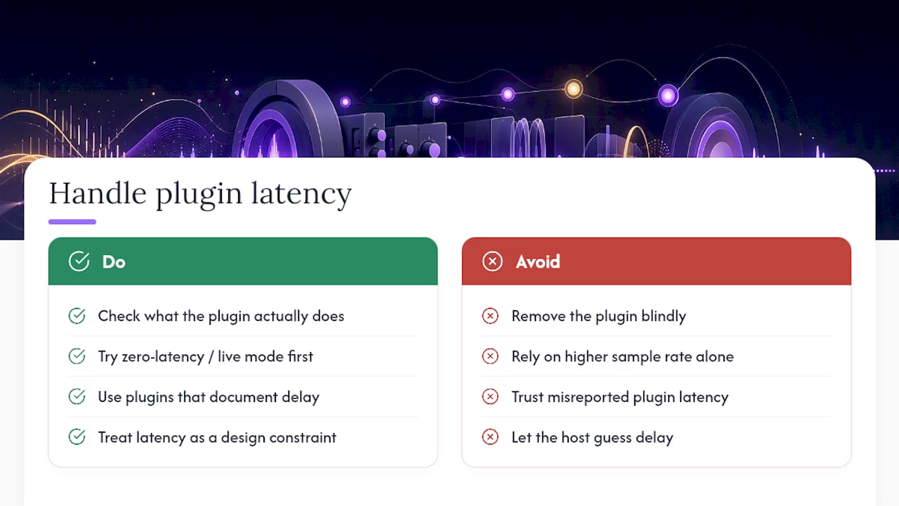 Why Do Some Plugins Add Latency In The First Place? — overview diagram