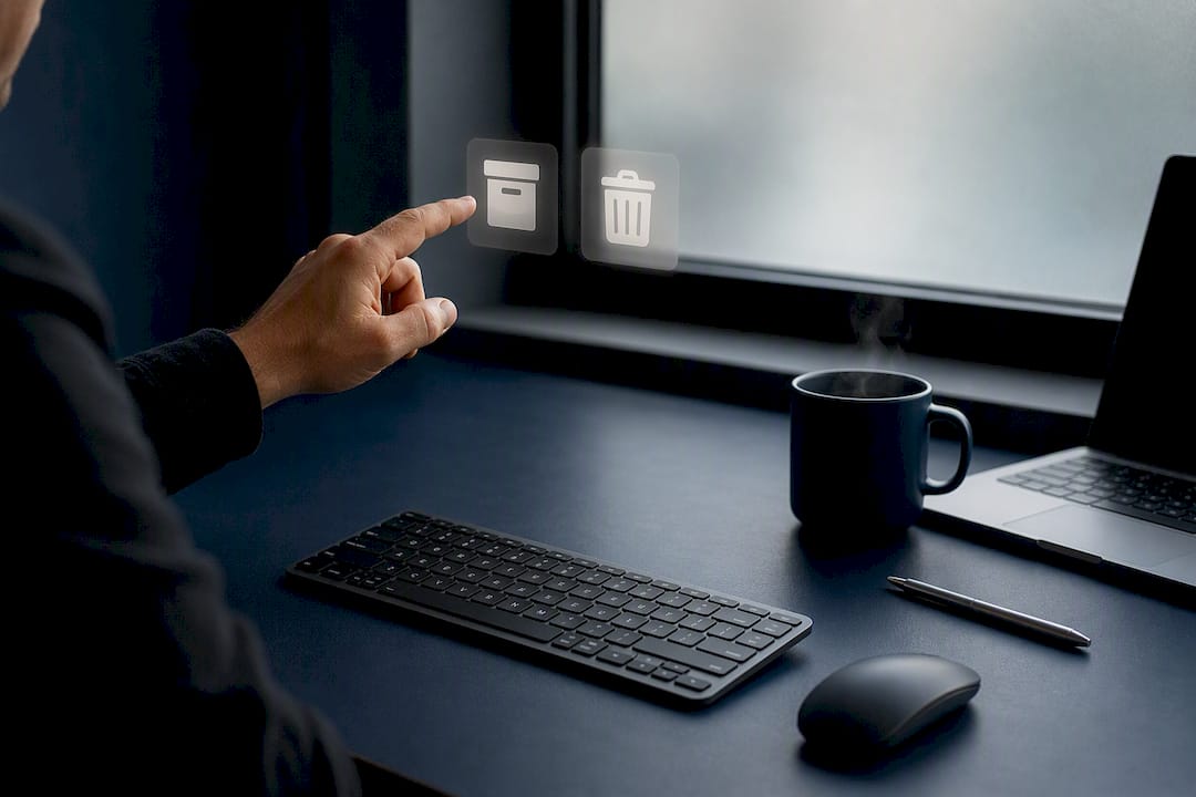 Archive vs Delete Email: What Each One Actually Does
