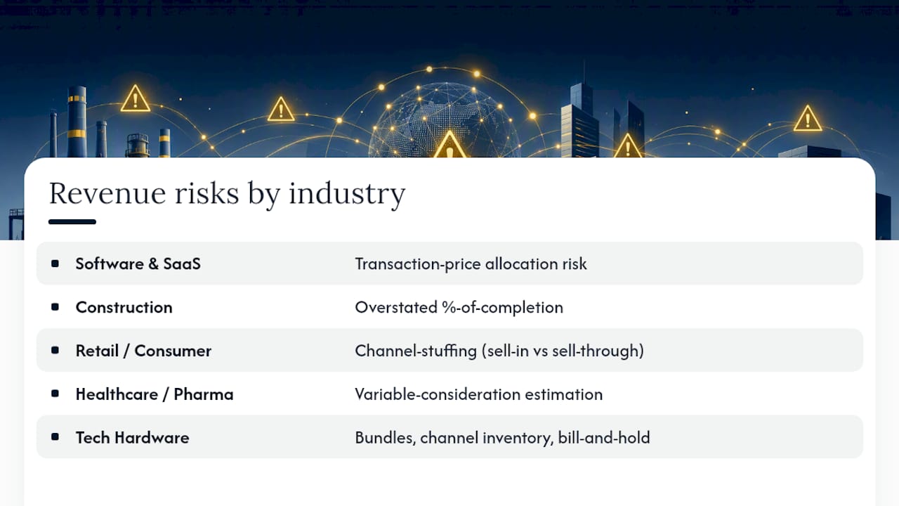 Why Revenue Risk Looks Different by Industry — overview diagram
