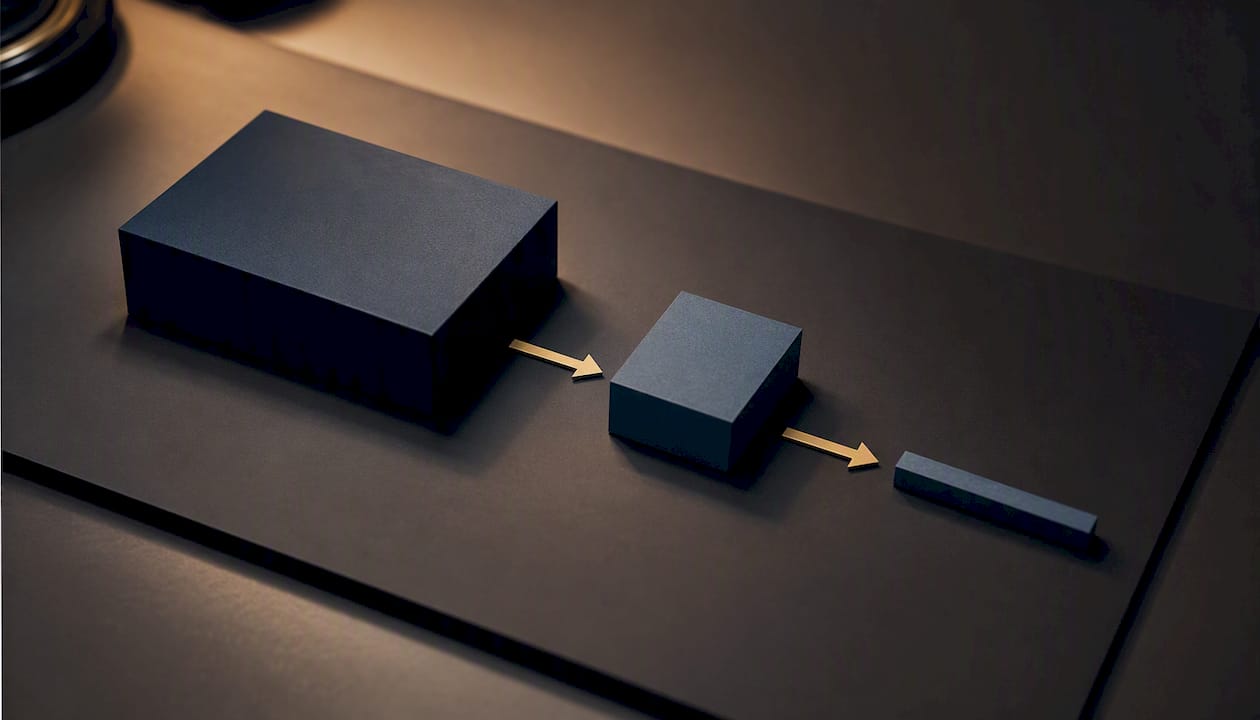 Evidence types ranked by verification reliability