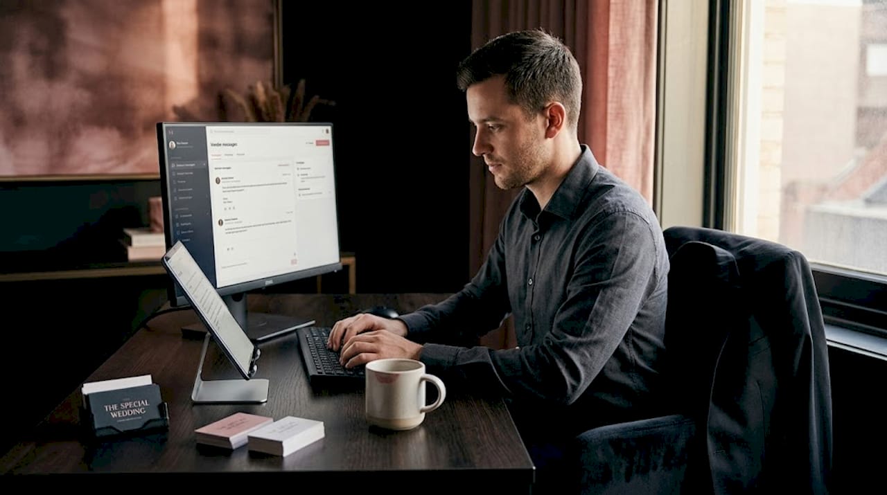 Planner using AI wedding management tools