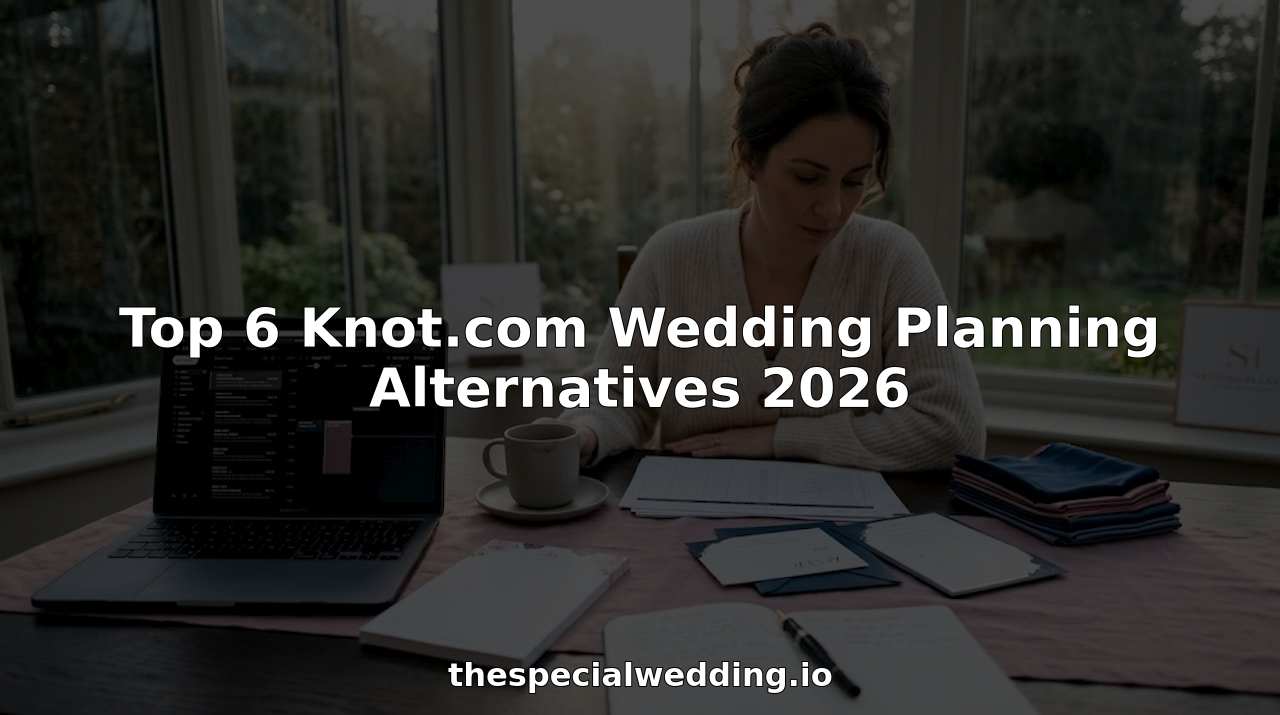Wedding planner organizing tools at kitchen table