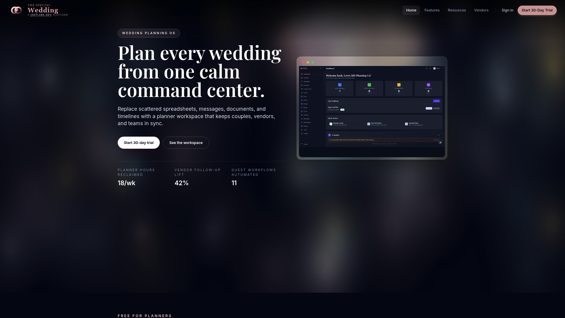 https://thespecialwedding.io