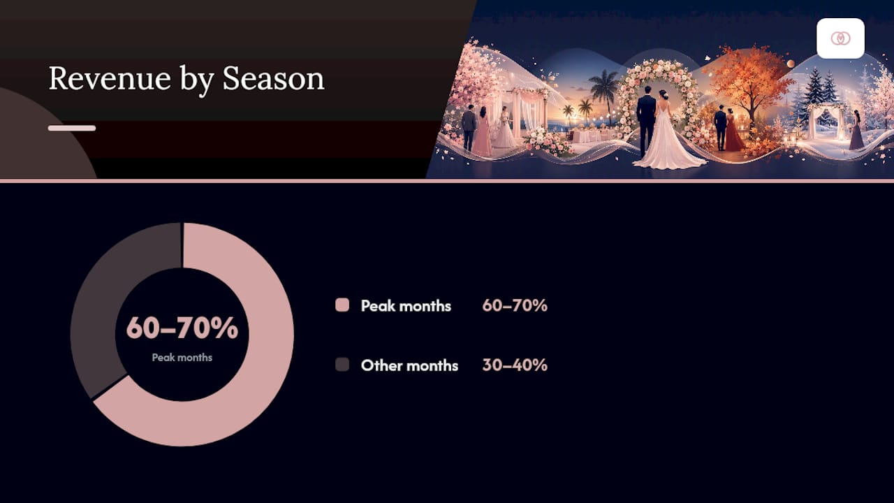 How Do You Manage Cash Flow Across Multiple Weddings? — overview diagram