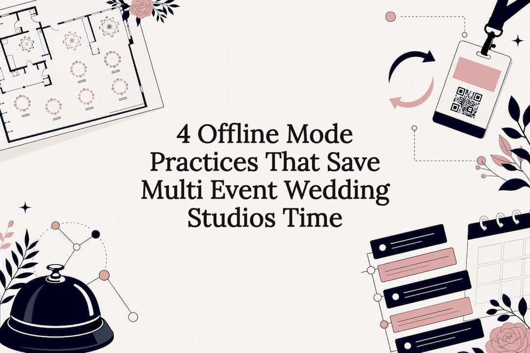 Offline wedding planning title card