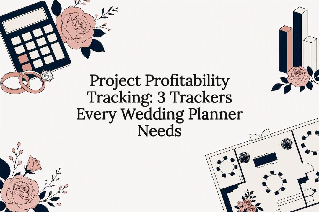 Editorial wedding profitability title card