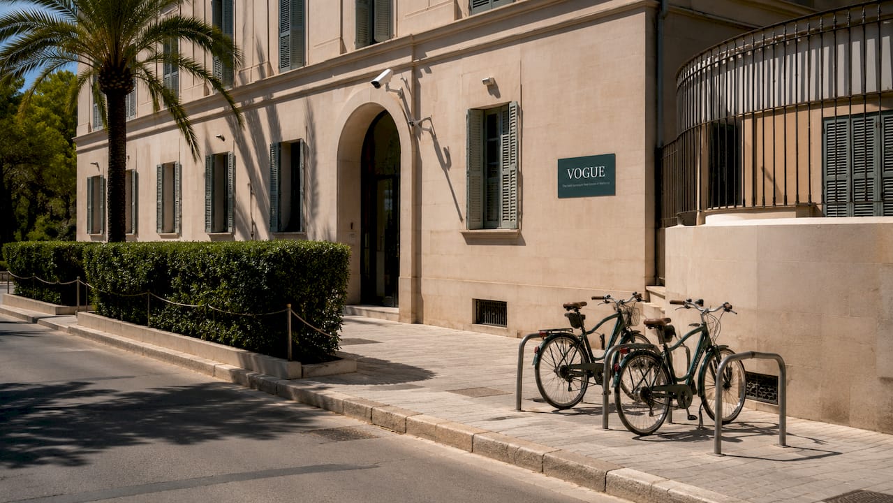 Foreigners office building Palma de Mallorca exterior
