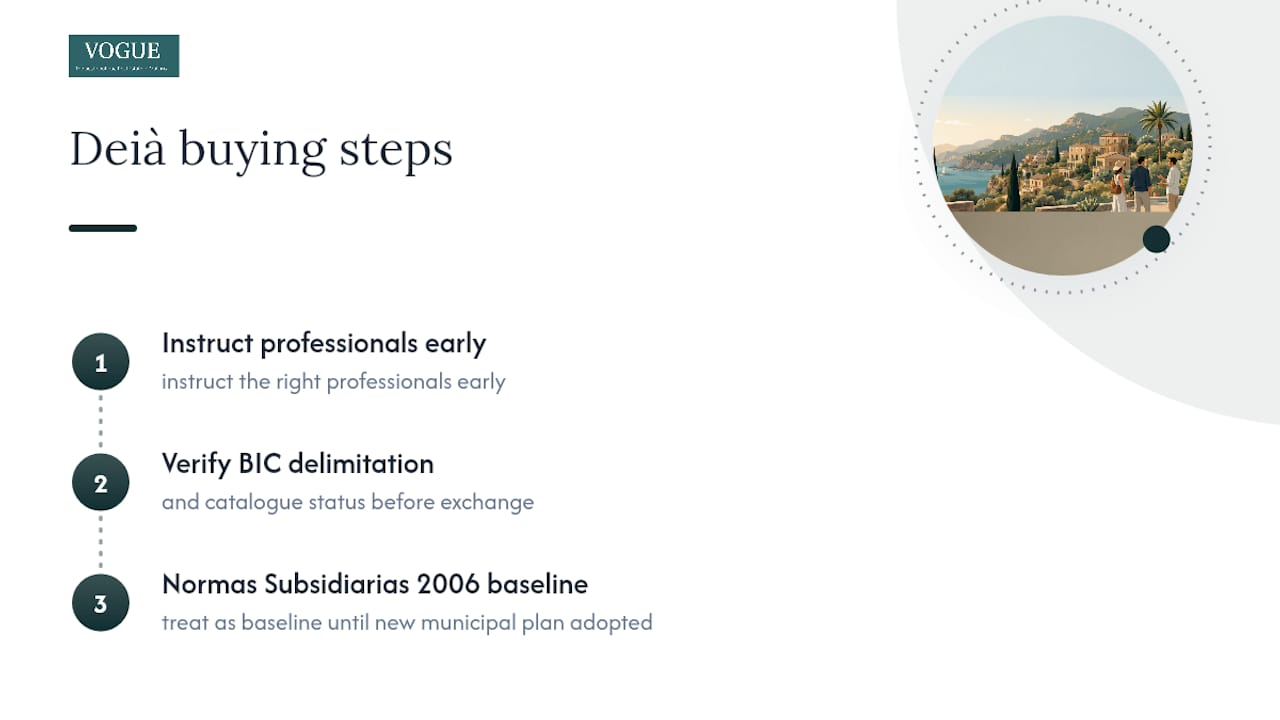 A note on Deià's planning framework — overview diagram