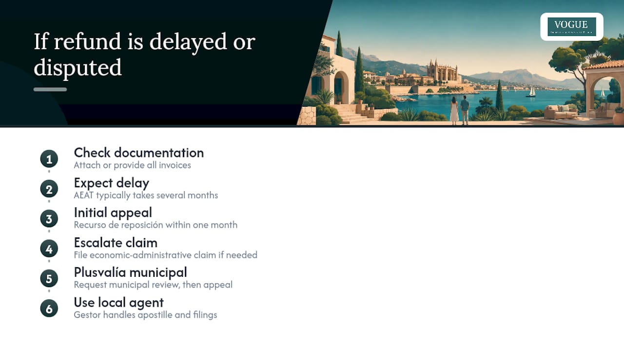 What happens if there's a dispute or delay over your refund? — overview diagram