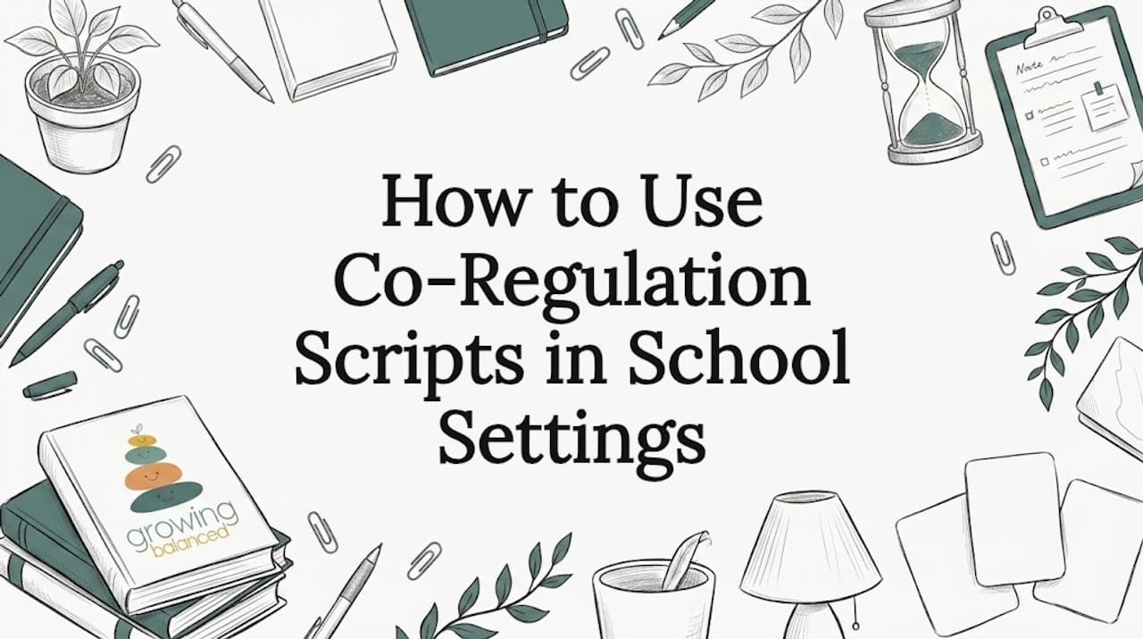 How to Use Co-Regulation Scripts in School Settings