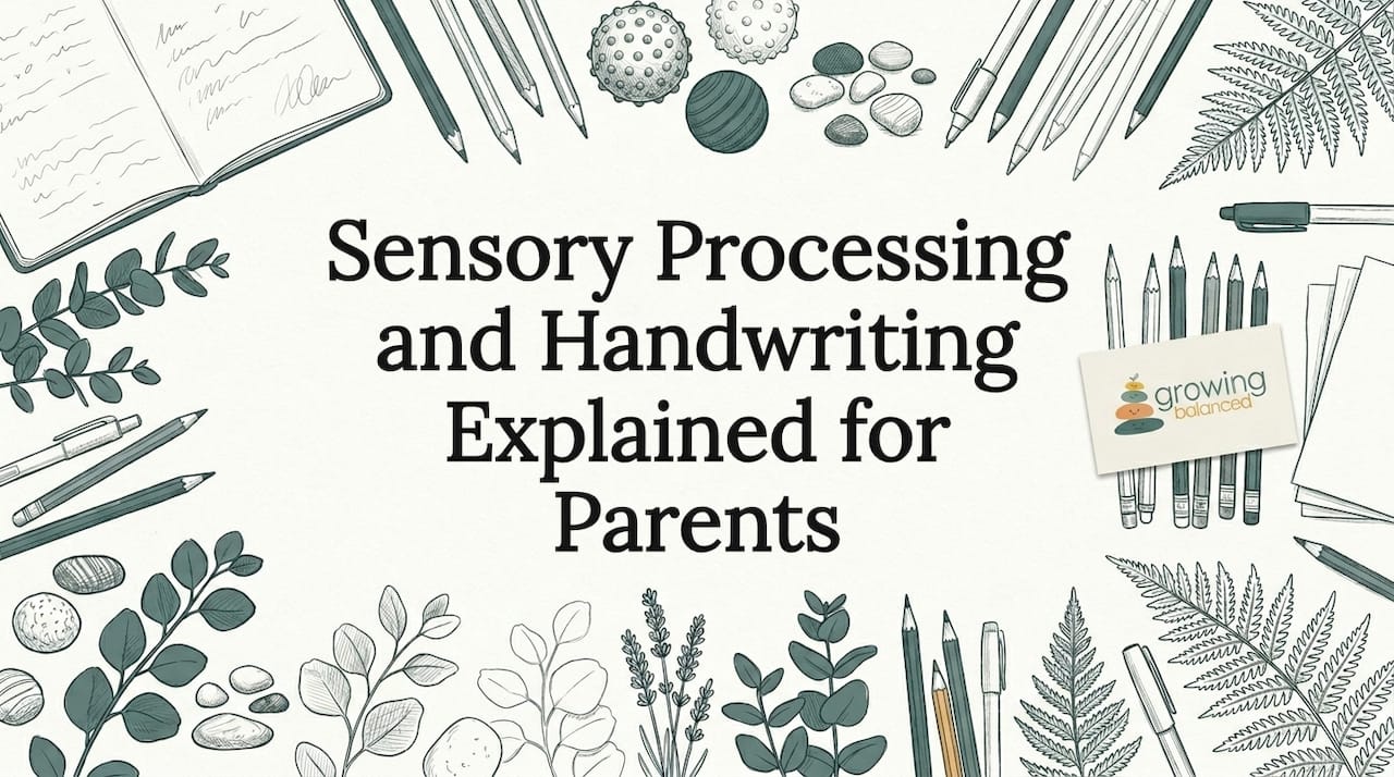 Sensory Processing and Handwriting Explained for Parents