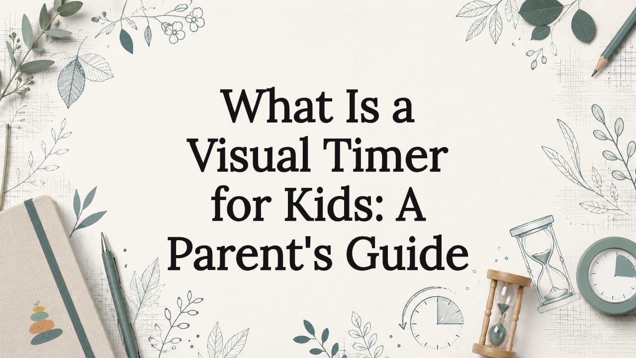 What Is a Visual Timer for Kids: A Parent's Guide