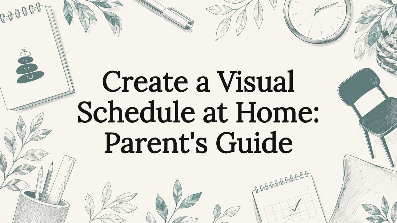 Create a Visual Schedule at Home: Parent's Guide