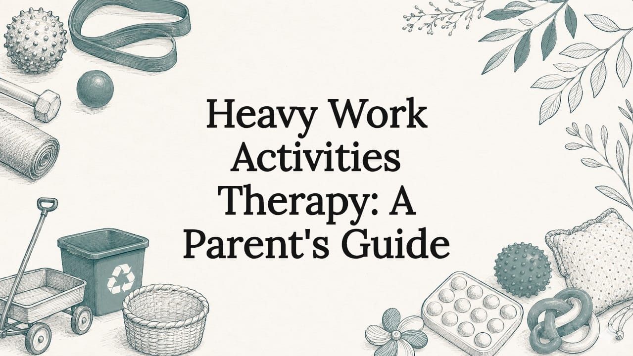 Heavy Work Activities Therapy: A Parent's Guide