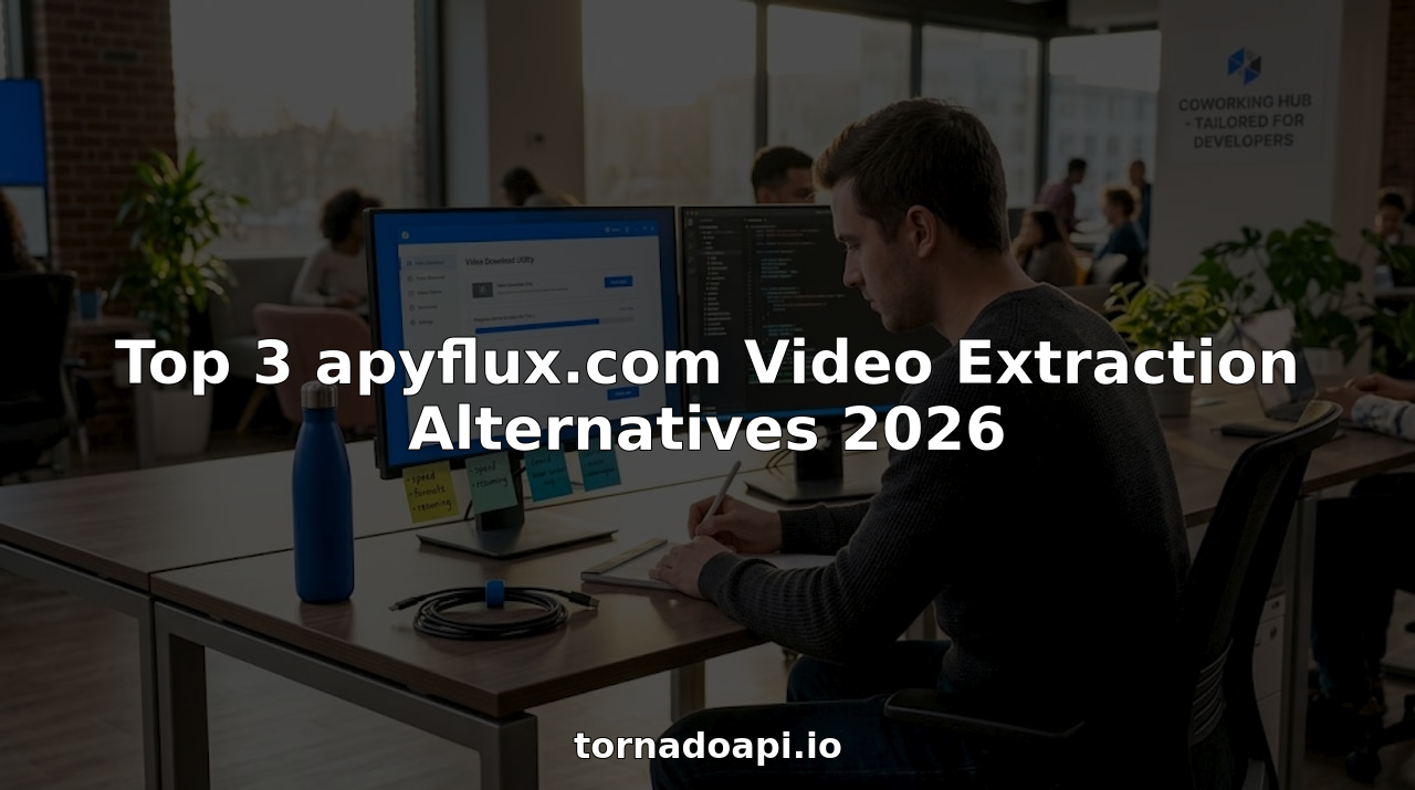Top 3 apyflux.com Video Extraction Alternatives 2026