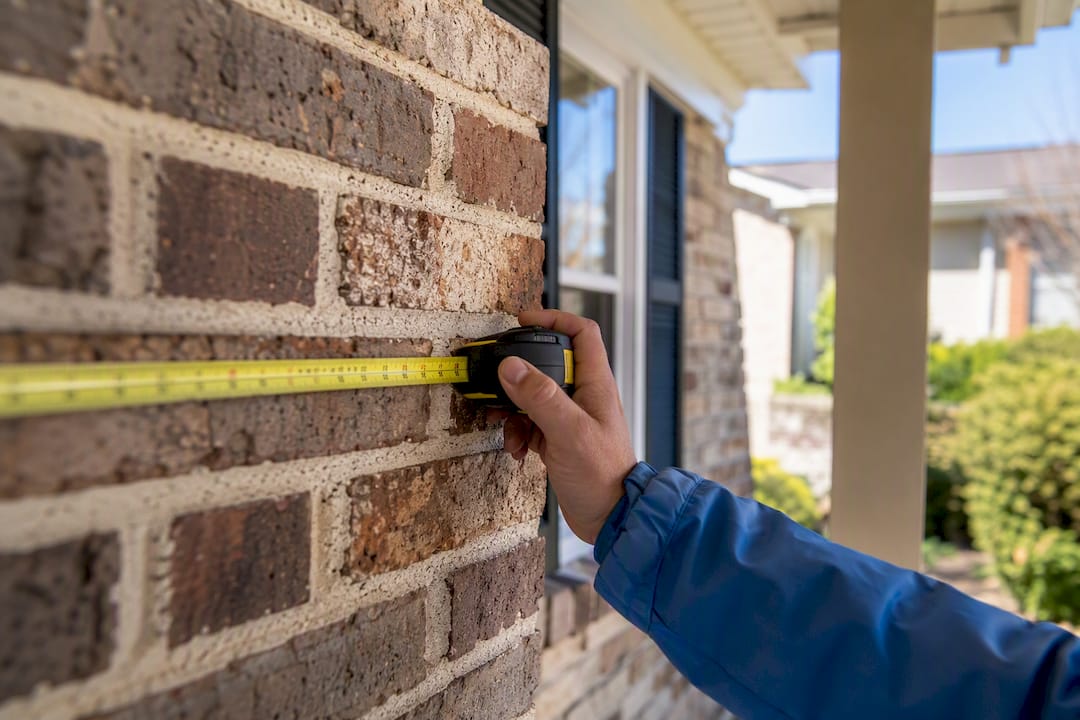 Hand measuring exterior for equity assessment