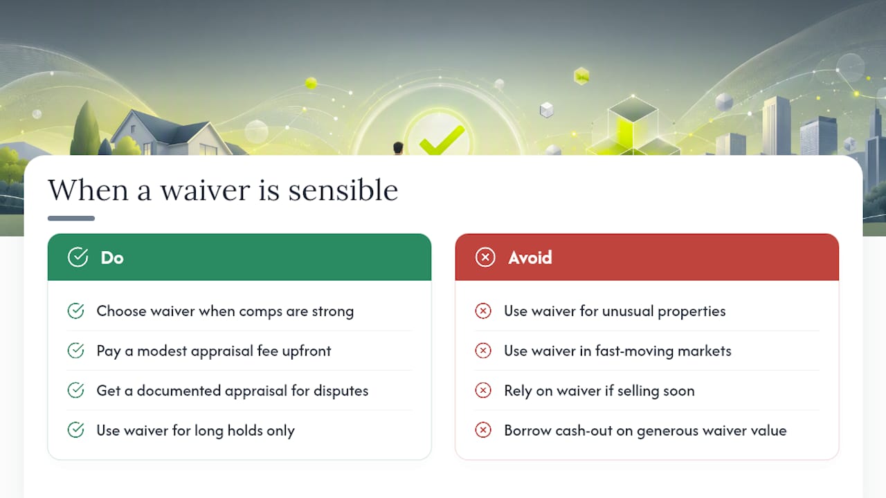How a Waiver Affects Your Equity and Resale Down the Road — overview diagram