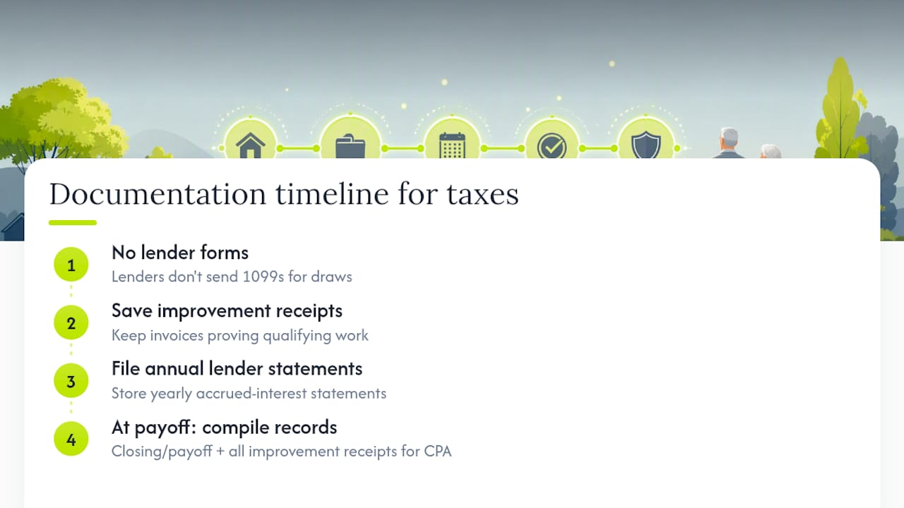 Reporting Requirements and Documentation for Your Tax Return — overview diagram