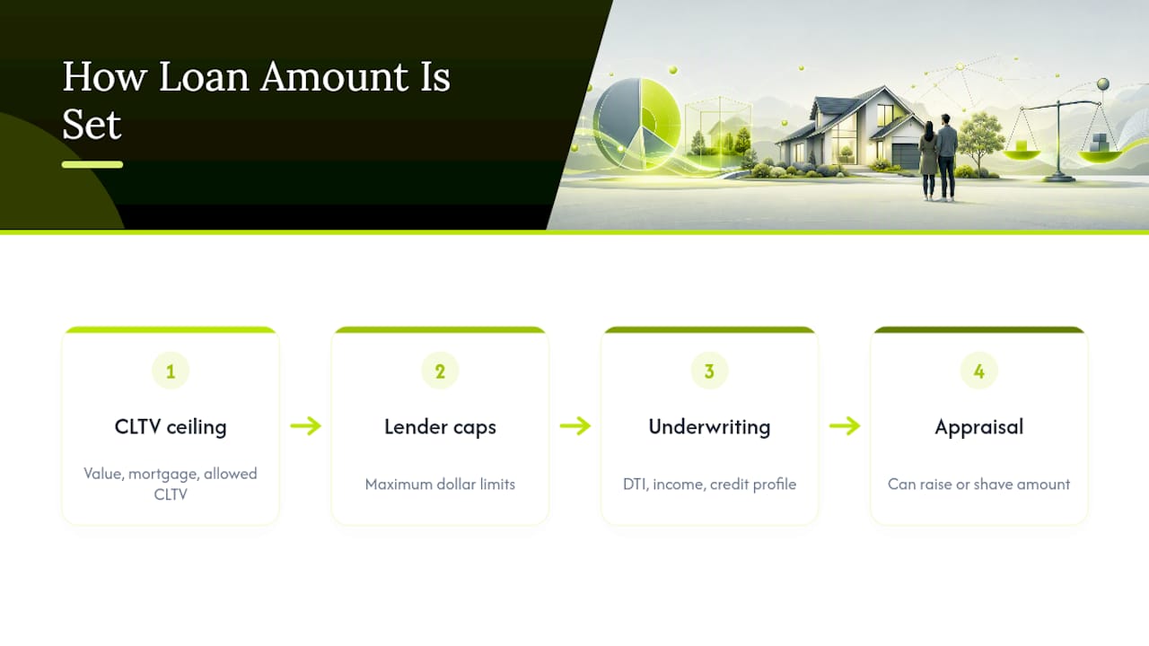 Factors determining home equity loan amount