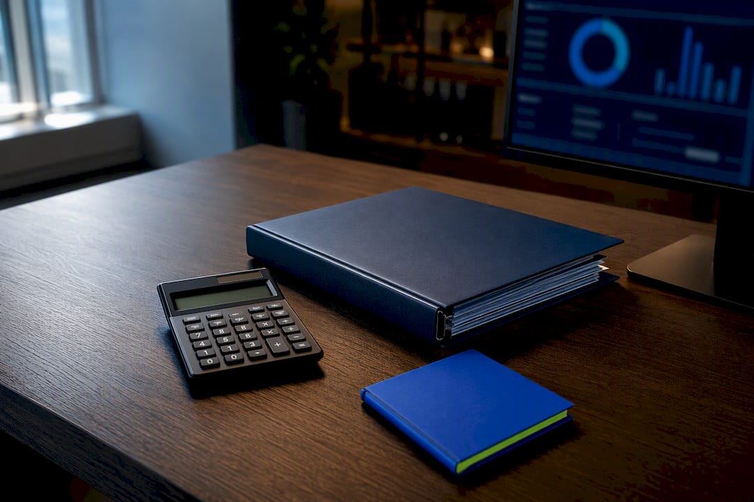 Mortgage reserve review workspace with calculator