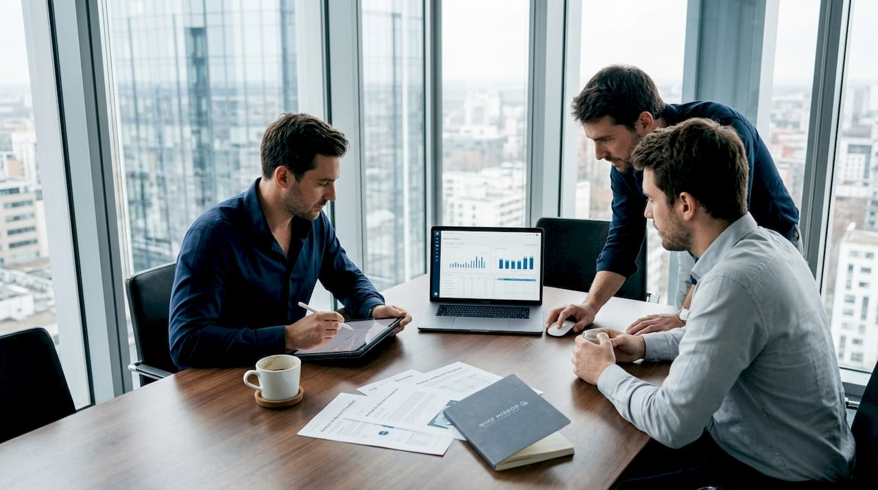 Une équipe qui tire parti des outils d’analyse basés sur l’intelligence artificielle pour optimiser sa collaboration.