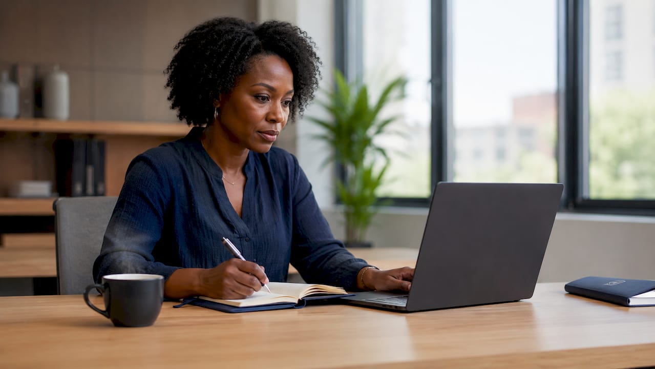 Des mains en train de taper sur le clavier d’un ordinateur portable