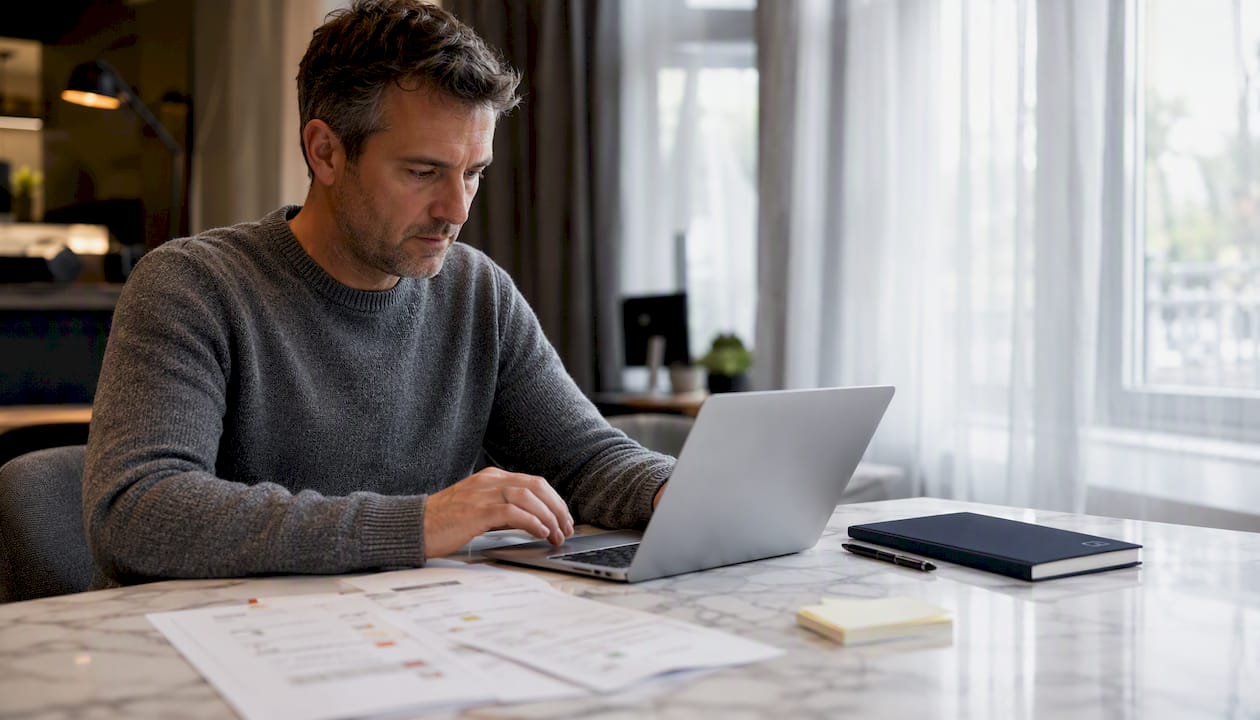 Des mains s’activent sur un clavier, passant en revue les avis des clients pour en tirer des enseignements.