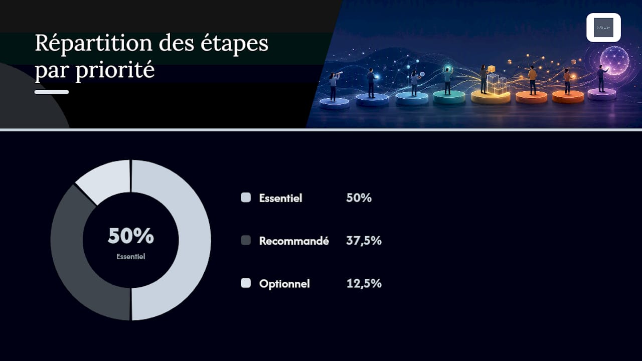 Schéma des 8 étapes clés pour réussir un projet d’écoute sociale