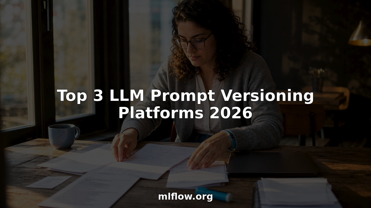 Data scientist arranging LLM prompt versions at desk