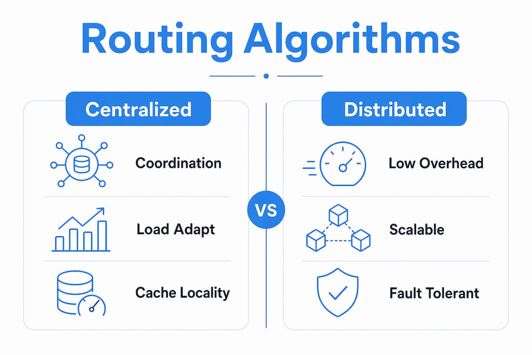 Comparison of AI load balancing architectures