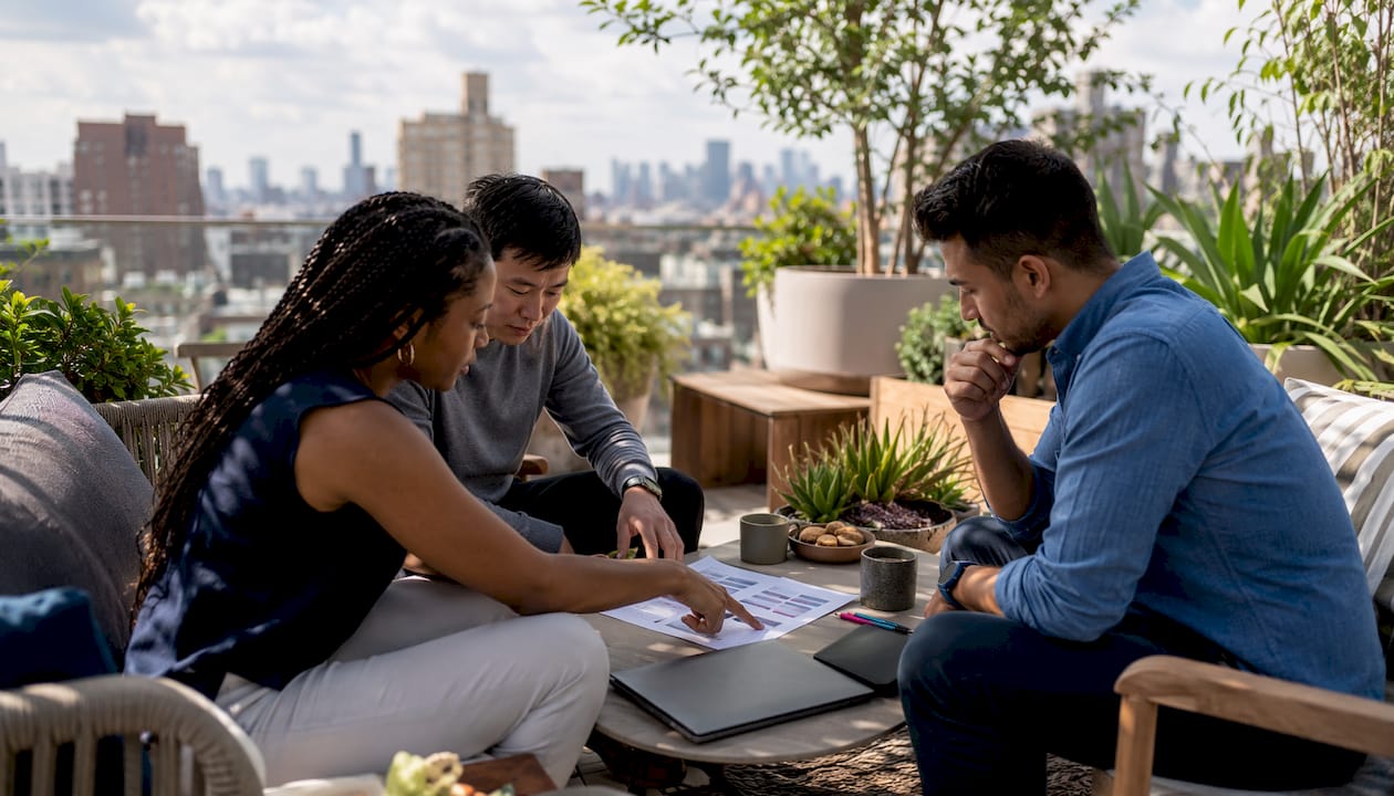 Team discussing AI vendor risk governance
