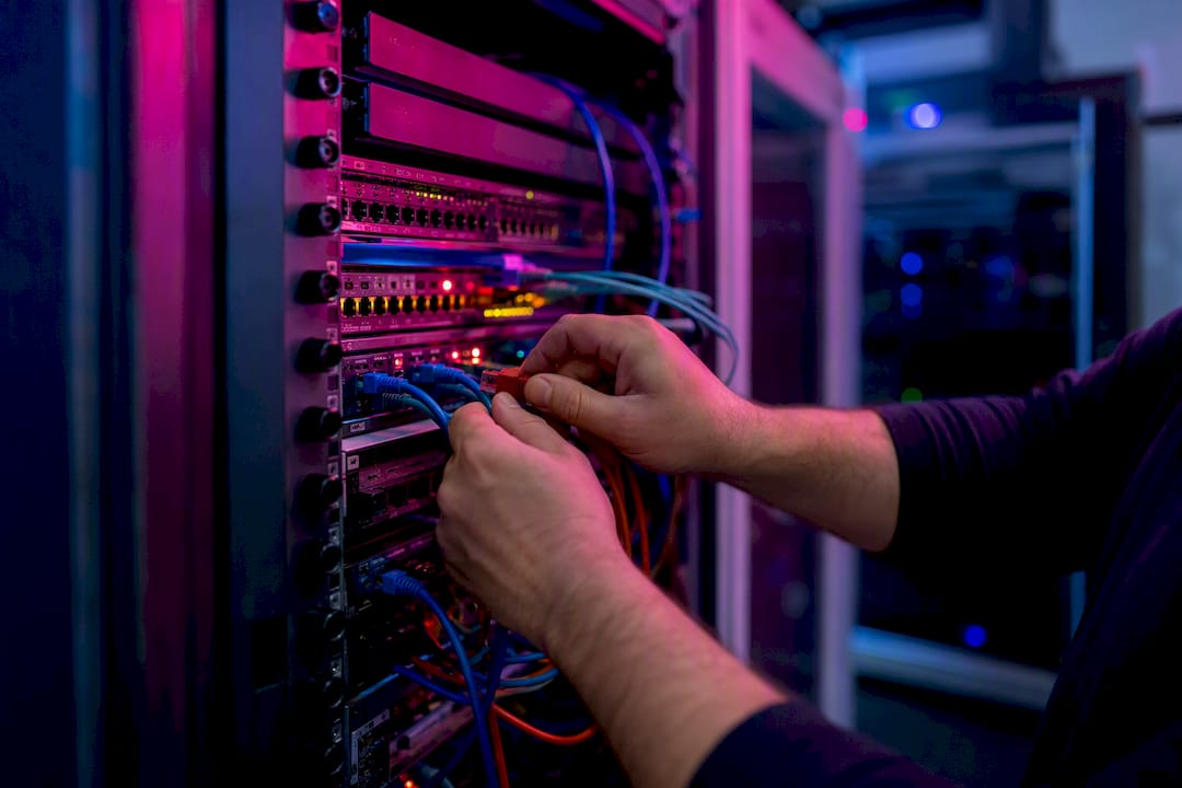 Hands swapping connectors for LLM failover test