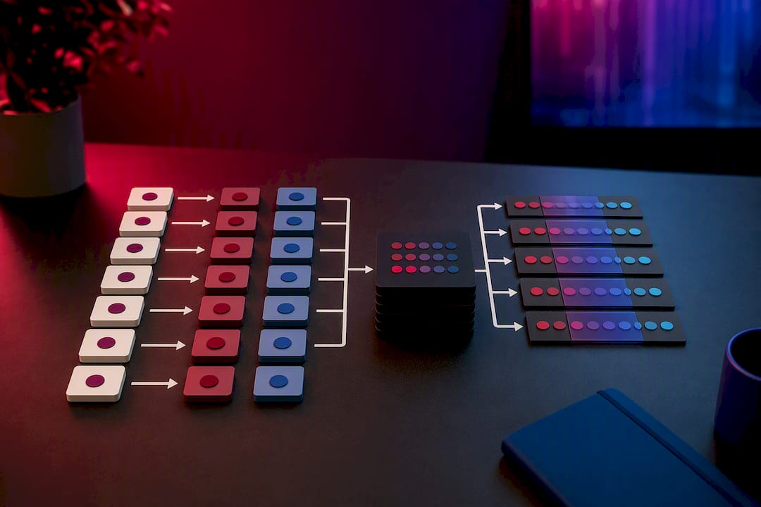 Paired bootstrap resampling confidence illustration