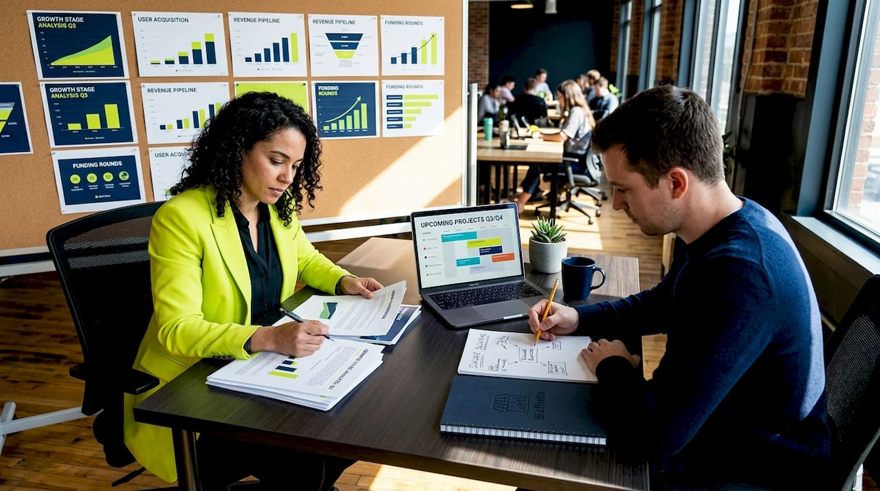 Team planning service business growth stages