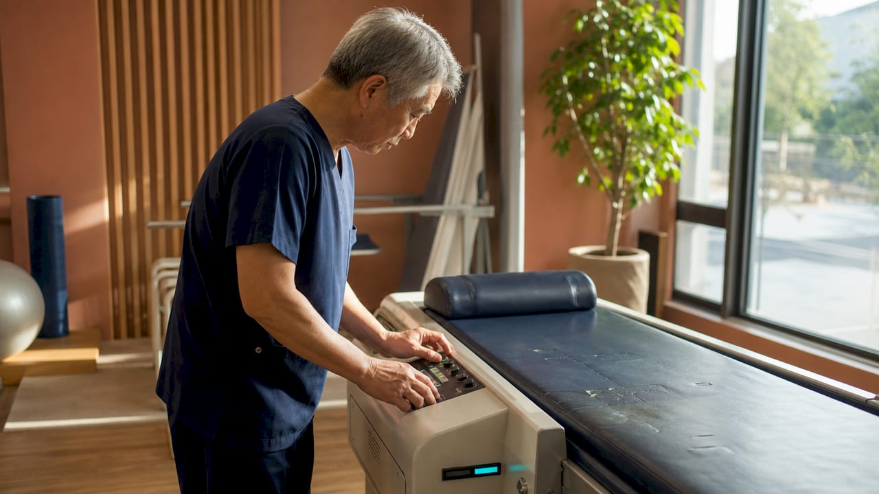 Hands adjusting therapeutic vibroacoustic device